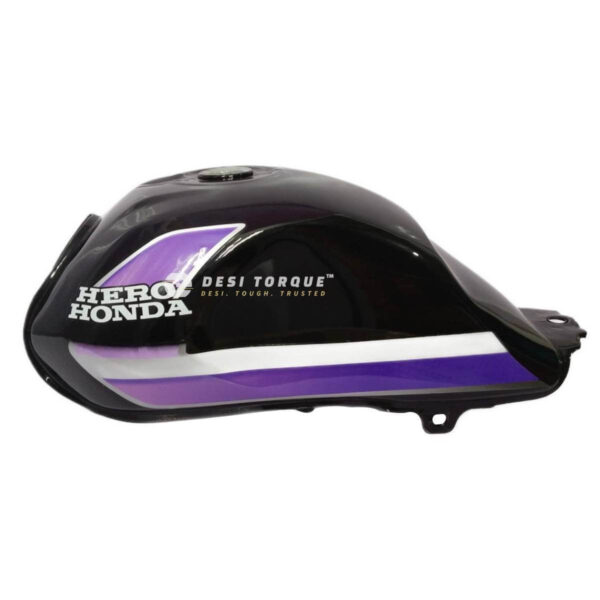 desi-torque-hero-cd-deluxe-petrol-tank-old-model-black-blue-fuel-tank