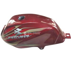 desi-torque-petrol-tank-for-bajaj-discover-100-discover-125-new-model-discover-150-red-fuel-tank