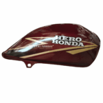 desitorque-hero-cd-dawn-deluxe-petrol-tank-wine-red-golden-fuel-tank