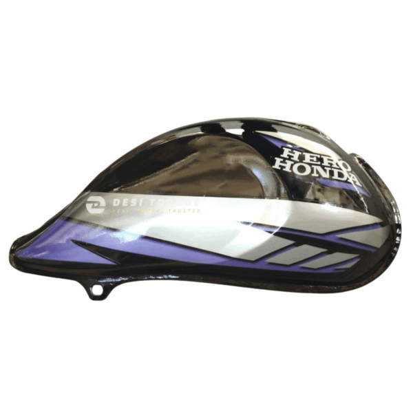 desitorque-hero-cd-deluxe-petrol-tank-new-model-black-blue-fuel-tank
