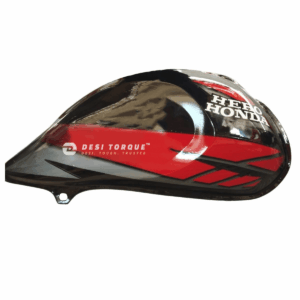 desitorque-hero-cd-deluxe-petrol-tank-new-model-black-red-fuel-tank