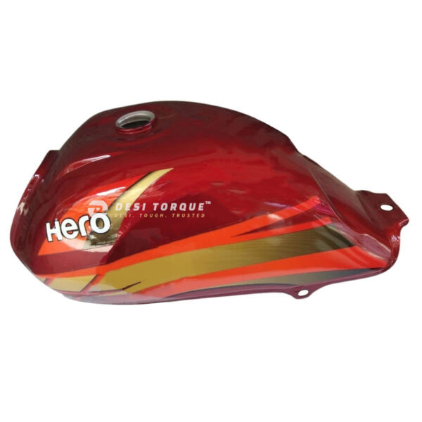 desitorque-hero-cd-deluxe-petrol-tank-red-orange-fuel-tank-3